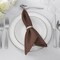 Lann's Linens Set of 12 Cloth Dinner Napkins, 20-inch Polyester Napkins, Washable and Reusable Fabric for Weddings, Hotels, Restaurants
